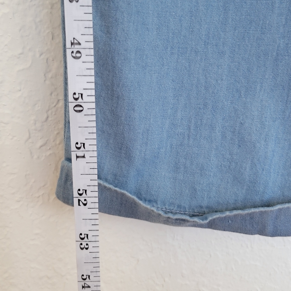 Sincerely Jules | Chambray Button Front Jumpsuit … - image 5